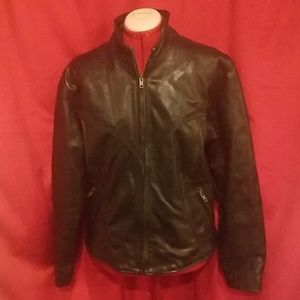 Leather jacket